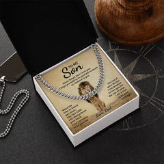 Engraved Never Forget Cuban Link Chain, Personalized Gift