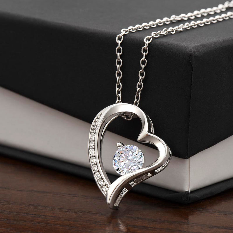 Engraved Forever Love Necklace, Personalized Gift