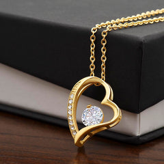 Engraved Forever Love Necklace, Personalized Gift