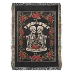 Engraved Til Death Do Us Part Heirloom Blanket, Personalized Gift