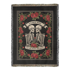 Engraved Til Death Do Us Part Heirloom Blanket, Personalized Gift